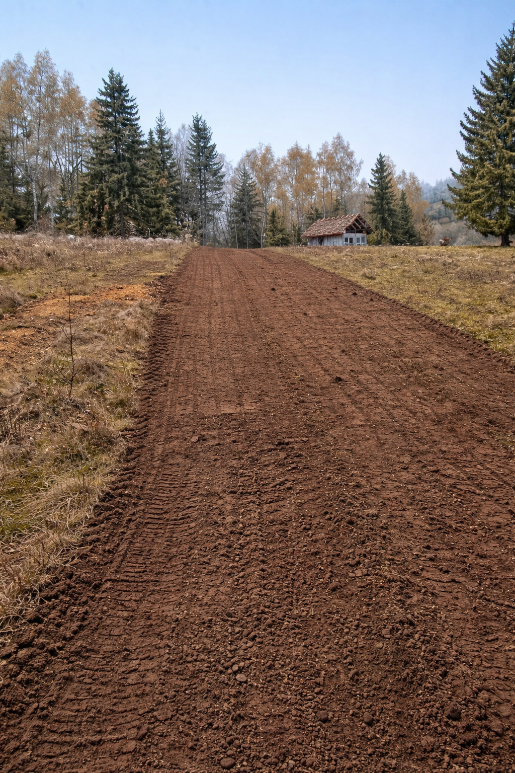 Príprava terénu pred ďalšími prácami